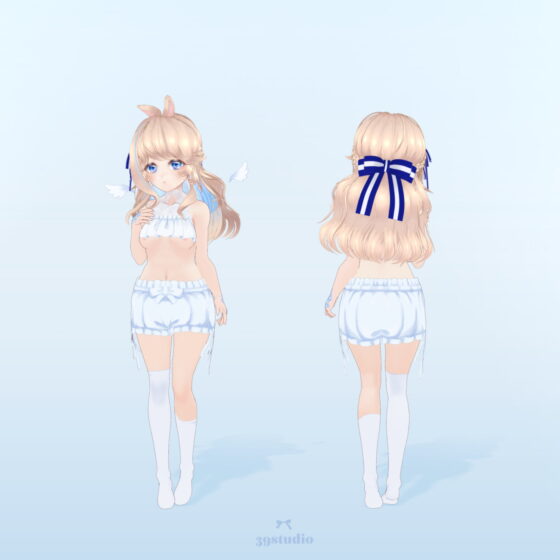 オリジナル3Dモデル『ネモフィラ-Nemophila-』 [39studio] | DLsite 同人 - R18