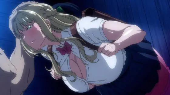 OVA聖華女学院公認竿おじさん #4 金髪爆乳生徒会長ルイーザ・リヒター