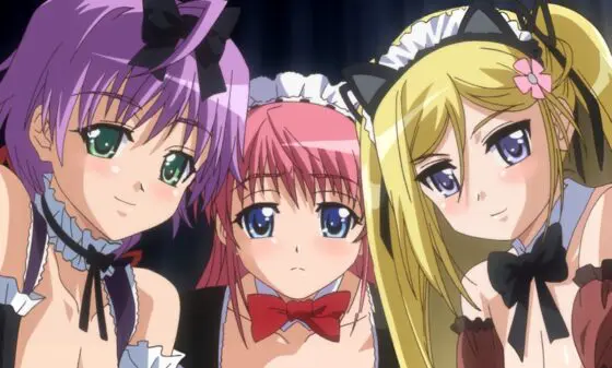 彼女×彼女×彼女 ~三姉妹とのドキドキ共同生活~ 第二話 都会はトイレ、保健室、メイドパラダイス