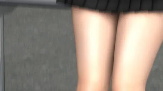 早朝のバス停で鬼のようなスカートの短さの女子学生さんを発見!座っている椅子の形状的に後ろから見れば絶対にパンティが見えると確信したのでさりげなく近付いて仰角アングルでナマ脚とパンツを盗撮しまくった。(PV:のーぱん・ぱんつはいてない編)(Libido-Labo) - FANZA同人