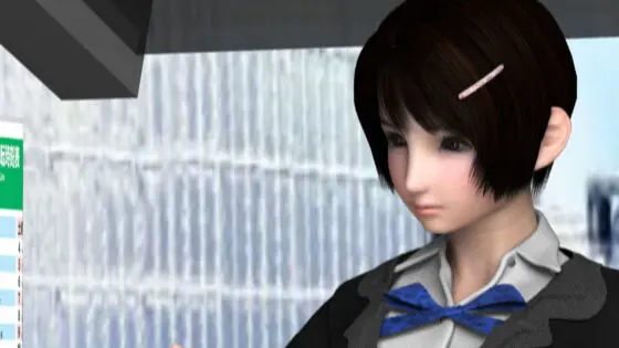 早朝のバス停で鬼のようなスカートの短さの女子学生さんを発見!座っている椅子の形状的に後ろから見れば絶対にパンティが見えると確信したのでさりげなく近付いて仰角アングルでナマ脚とパンツを盗撮しまくった。(PV:のーぱん・ぱんつはいてない編)(Libido-Labo) - FANZA同人