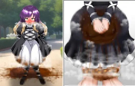 便意我慢&着衣脱糞アニメーション(9)聖白蓮 [便意我慢研究会] | DLsite 同人 - R18