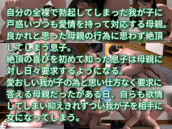 メゾン・de・パーヴ 203 木村聡美・翔平 vol.1 【母親の裸で人生初勃起してしまった息子のムスコがもたらす絶対的に間違った親子愛。というお話…】(MAD VERMILLION)|FANZA同人