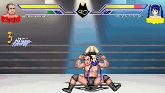 アイドルとオッサンのエッチなプロレス(WOLF)|FANZA同人