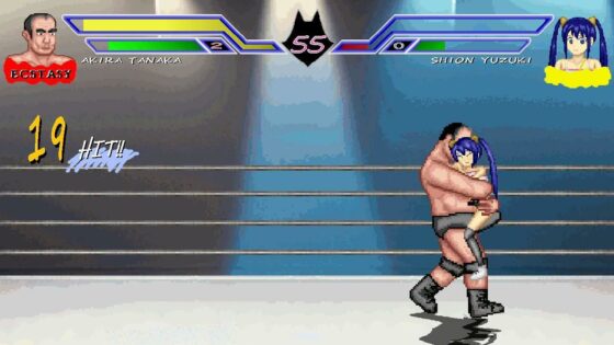 アイドルとオッサンのエッチなプロレス(WOLF)|FANZA同人