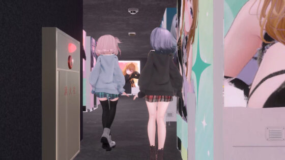 【4KVR】プリクラ落書きコーナーに夢中になっている後ろから(STR-Ex)|FANZA同人