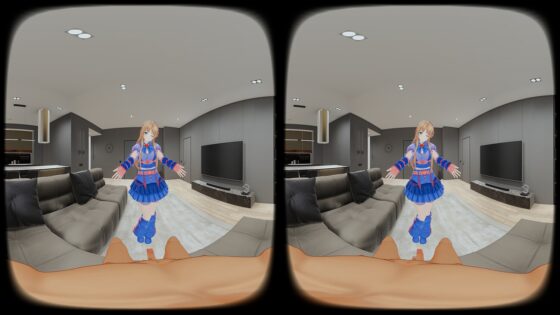 【4KVR 完全主観3Dエロアニメ】しこさぽ！〜清楚系アイドルVtuberの