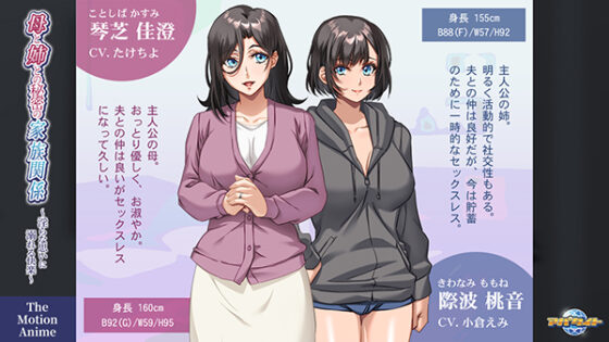 母と姉との秘密の家族関係~淫らな思いに溺れる快楽~ The Motion Anime