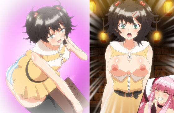 サキュバス★コネクト! 第4話 唯奈の一日ウェイトレス み~んなまとめてぶっかけサービス