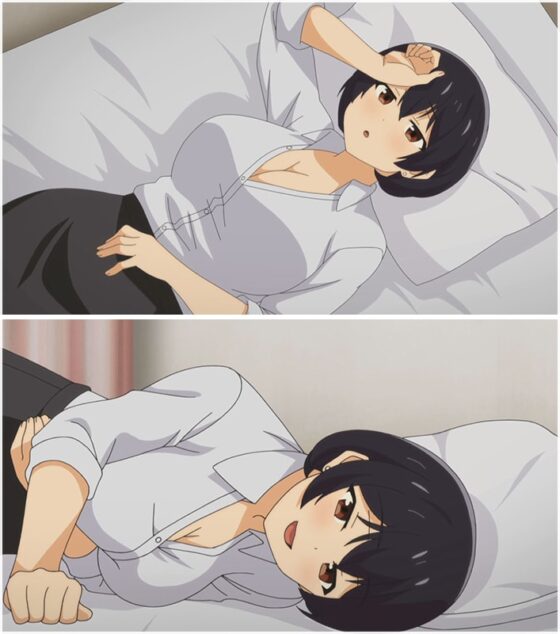 憧れの女上司が、相部屋出張の隣のベッドで絶倫男に寝取られている 第1話 初夜傍聴