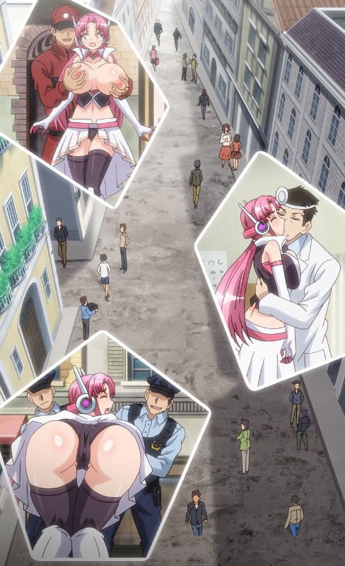 のっと・せくさろいど・エウリィ! 第1話 初めての任務はセクハラだらけ!? 改造○女エウリィ、出動です!