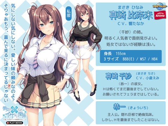 彼女の姉とのイケない関係~先っぽまでって約束なのに… PLAY MOVIE