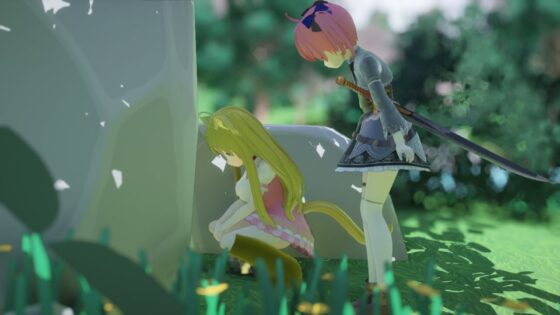 男の娘剣士とネコミミの娘(ワピワピ。) - FANZA同人