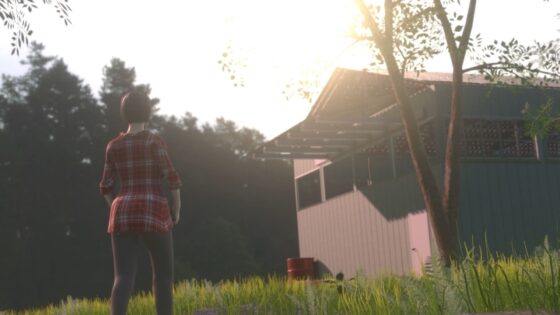 巨大バエに孕まされる眼鏡っ子JK(湖畔の家) - FANZA同人