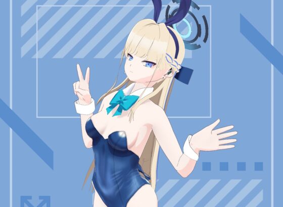 【VRM 同人作品】バニーガール トキ(ブルアカ) [Type X] | DLsite 同人 - R18