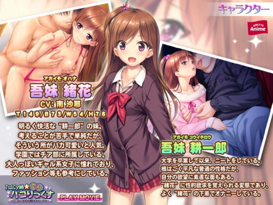 JuiCy妹☆変態パコりっくす〜目指せ! モテカワHなオンナノコ♪〜 PLAY MOVIE(WorldPG Anime) - FANZA同人