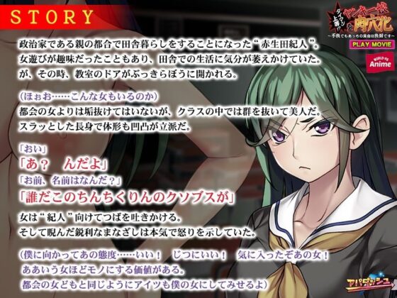 タイマン上等！？ ヤンキー娘を肉穴化〜不良でもあっちの具合は良好です〜 PLAY MOVIE(WorldPG Anime) - FANZA同人