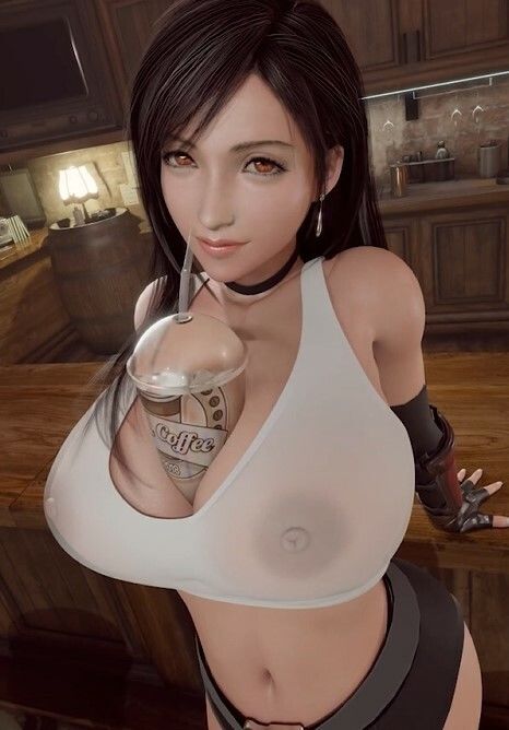 痴女に堕落したティファ(永利) - FANZA同人
