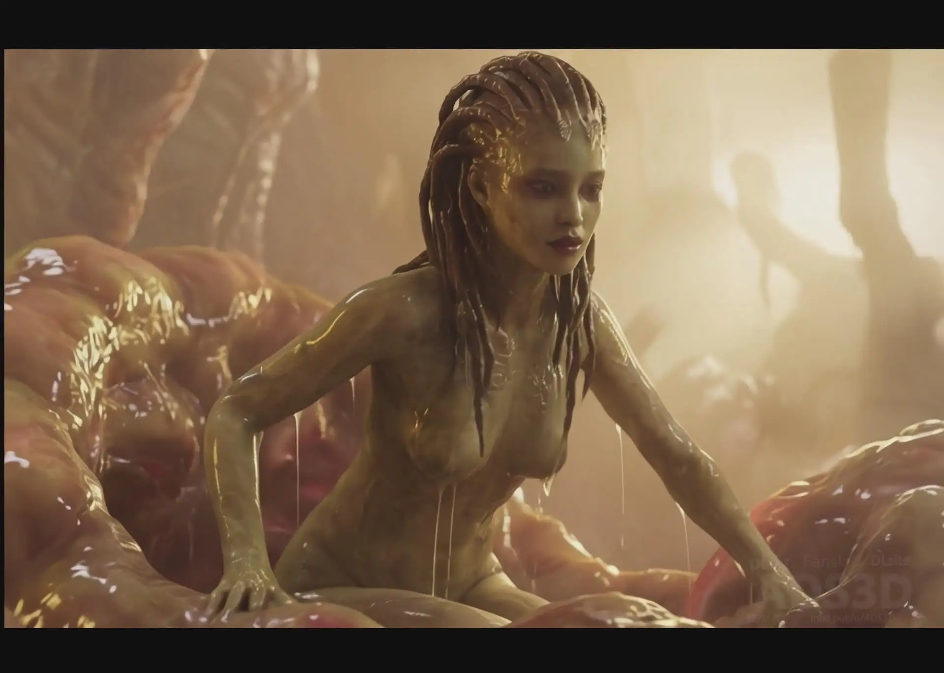 ザーグが孵化した少女:シュヤン [ADS3D] | DLsite 同人 - R18