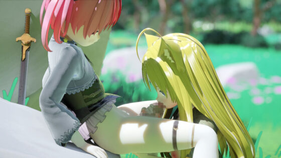 男の娘剣士とネコミミの娘(ワピワピ。) - FANZA同人