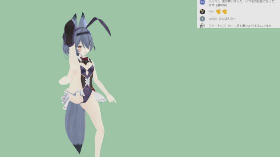 ゆらがわもふぃさん004/フルトラ顔認識ステルス中出し配信(ピンキーweb) - FANZA同人