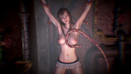 拘束されて触手に凌●される美乳美女(NeKoLo Studio) - FANZA同人