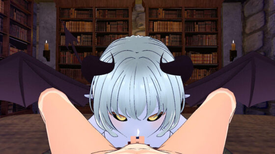 【完全主観】意地悪な青肌悪魔娘に見つめられながら犯●れる(ねこそぎミスト) - FANZA同人