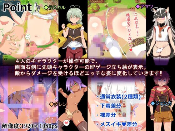 女装聖騎士ラスカル-異世界メス堕ち男の娘冒険記-［動画版］(ヤン豚) - FANZA同人