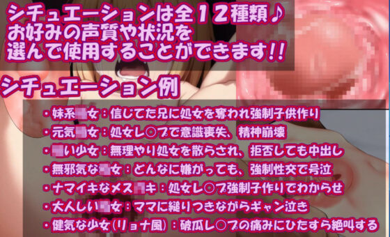 ち〇さい子と無理やりしたい00_Ver2（断面図・ボイス追加版）(無理やりしたい) - FANZA同人