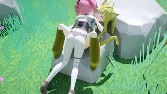 男の娘剣士とネコミミの娘(ワピワピ。) - FANZA同人