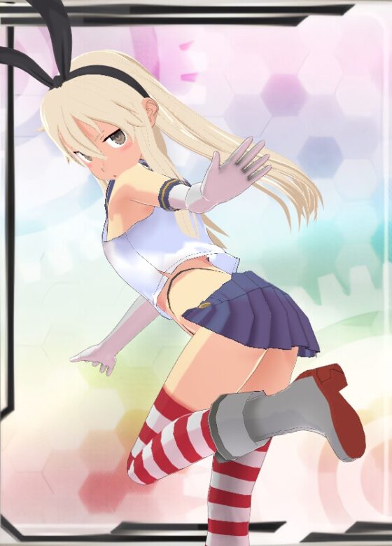 【VRM 同人作品】艦○れ 島風 [Type X] | DLsite 同人 - R18