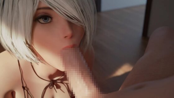 アンドロイドをエッチに調教する簡単なお仕事 (3D動画版)(HVR) - FANZA同人