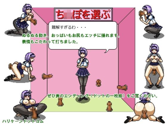 エッチドット工房(職人魂7) さくら子のガチ○ポ [ハリケーンドットコム] | DLsite 同人 - R18