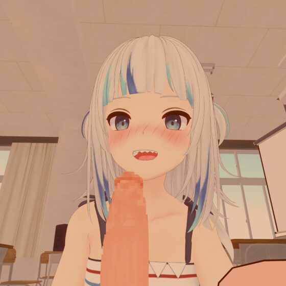 【VR/非VR 対応】サメちゃんのご奉仕フェラ【日本語/English】 [あーるあーるあーる] | DLsite 同人 - R18