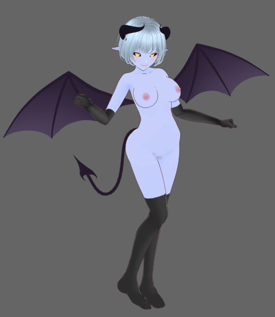 【完全主観】意地悪な青肌悪魔娘に見つめられながら犯●れる(ねこそぎミスト) - FANZA同人