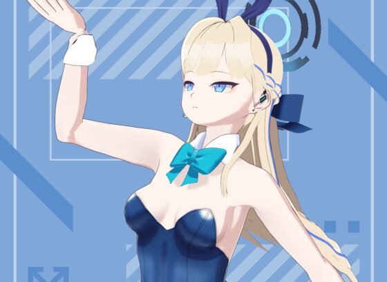 【VRM 同人作品】バニーガール トキ(ブルアカ) [Type X] | DLsite 同人 - R18