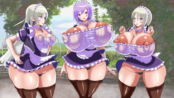 楽園学園ハーレム メイドさん爆乳ご奉仕 [モモイロファンタズマゴリア] | DLsite 同人 - R18