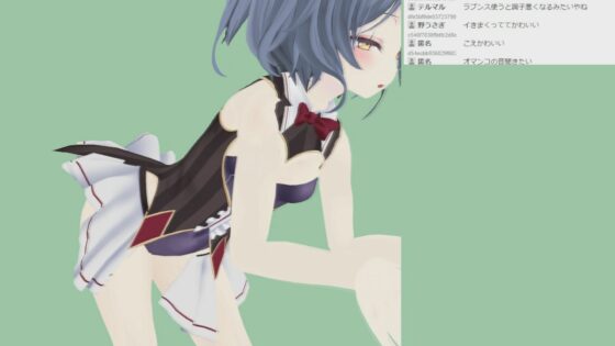 ゆらがわもふぃさん004/フルトラ顔認識ステルス中出し配信(ピンキーweb) - FANZA同人