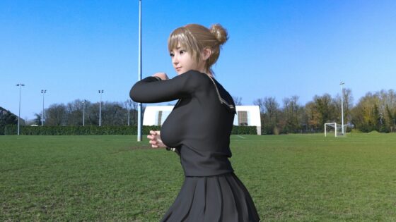 一ノ瀬廻里がパーソナリティを務める番組『廻里の空手講座』第001回「パンチとハイキック回し蹴り」で思い切りマ○チラ(Libido-Labo) - FANZA同人
