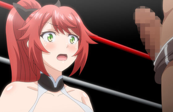 プリンセスバースト!~危険日の種付け孕ませ羞恥バトル!~ 第1話 白濁に染まる地下格闘技場