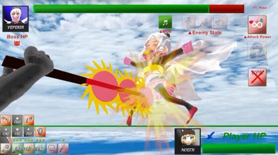 股間攻撃EX奥義Bパート 28種受けモーション(ヴェペリア) 28 Cuntbusting EX-Attacks movie-B in Buster Fantasia(バスターファンタジア キャプチャ) [NoHitZakoSakana] | DLsite 同人 - R18