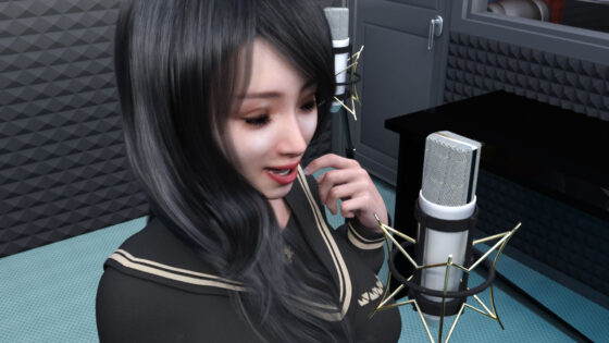 【△50】荻野玲那は声優としても活躍中！官能小説の朗読収録に出向いて、エッチな内容のスクリプトを読みまくる彼女。シリーズ097『人身事故を弱みに、性欲の世話までさせられる私』編(Libido-Labo) - FANZA同人