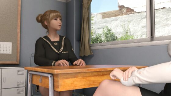 【▲200】戸崎先生の生活指導。学業成績は優秀だが、性的に奔放なところのある廻里。彼女に入れ知恵をしているのは保険の戸崎先生だった。シリーズ002:『スカートの短さの件』(Libido-Labo) - FANZA同人