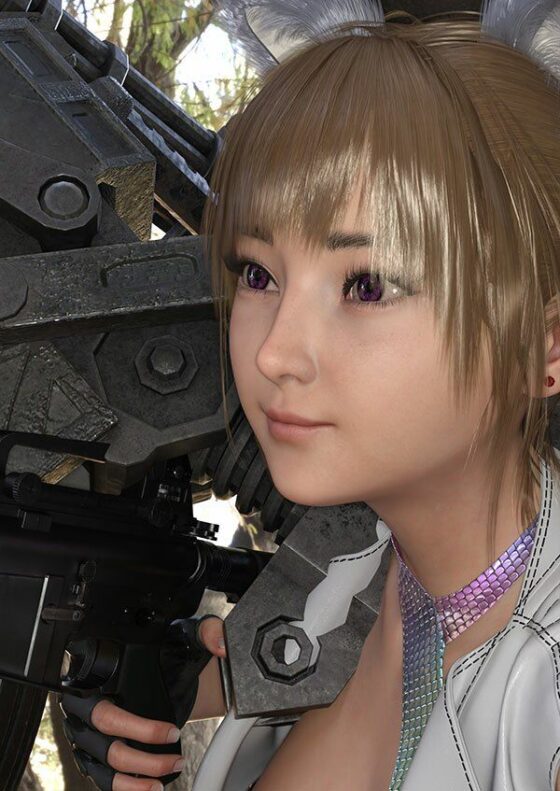 【▲100】廻里が主人公のMMORPG『編隊コレクション』ゲーム動画（Vol.1:編隊モード突入で編隊娘のスカート内鑑賞 PV01:純白Tバック）(Libido-Labo) - FANZA同人