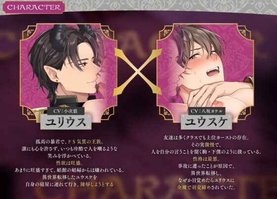 異世界転移したら冷血王にメス堕ちさせられた件について [ナイショのBoys♂シアター] | DLsite がるまに