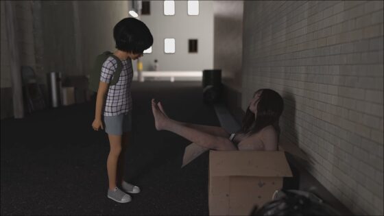 巨乳高性能ラブドールが捨てられていたので健太くんは持って帰ってセックスした [ちば商店] | DLsite 同人 - R18