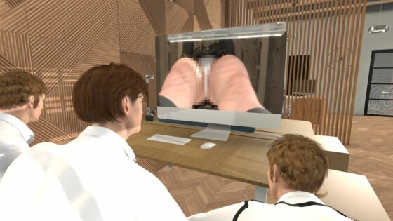 【●100▲100】一ノ瀬廻里の通う学校では放送部による女子学生、若い女教師達のスカート内盗撮・パンチラ動画トレードの愚行が蔓延っている（その001:廻里生徒会長演説中に真下からスカート内盗撮の被害に遭う。そしてスケベな放送部男子達によるその鑑賞会の様子）(Libido-Labo) - FANZA同人