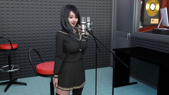 【△50】荻野玲那は声優としても活躍中！官能小説の朗読収録に出向いて、エッチな内容のスクリプトを読みまくる彼女。シリーズ056『お祭りの日に不良たちに輪●されて処女喪失しました…』編(Libido-Labo) - FANZA同人