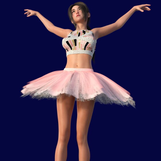 全裸のバレリーナ(β-かざは) - FANZA同人