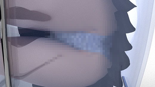 悪辣な芸能界の実態！アイドルを目指す女の子の立場の弱さを利用し、面接と称してセクハラ三昧。さらには透けた座席をわざと用意してその真下からスカート内を盗撮しているという悪質さ。（サテン地薄紫のパンティ編）(Libido-Labo) - FANZA同人